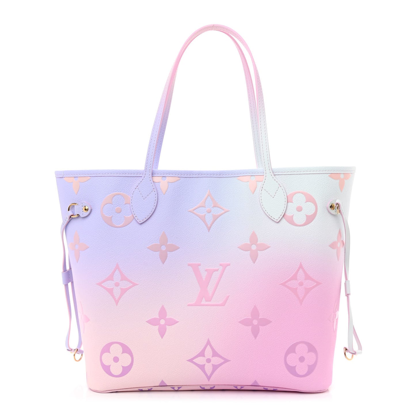 Monogram Giant Spring In The City Neverfull MM Sunrise Pastel