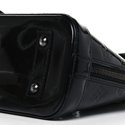 Louis Vuitton Vernis Alma BB Noir Magnetique 9 of 9
