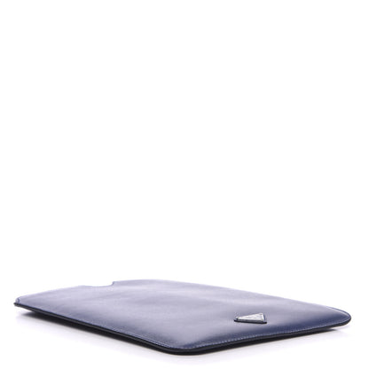 Prada Saffiano iPad Sleeve Case Cobalto 3 of 5