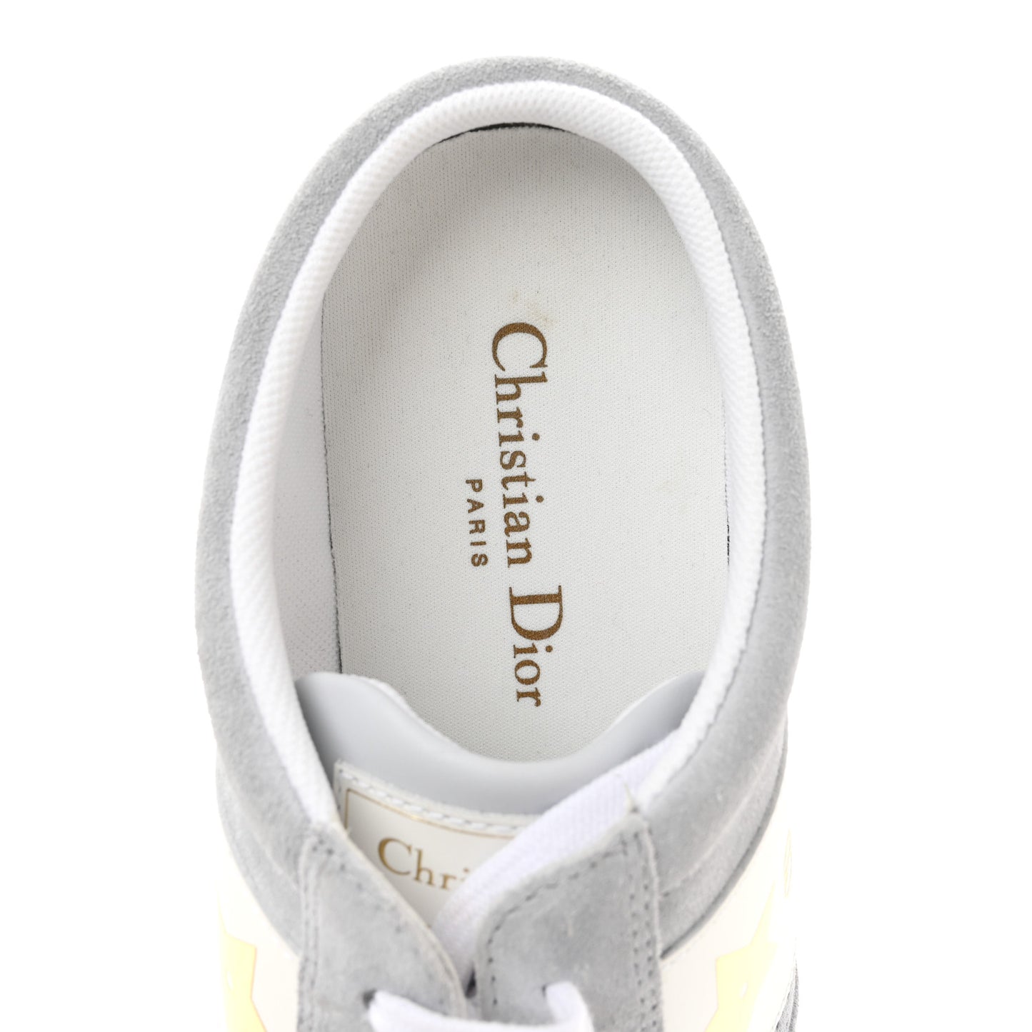 Calfskin Suede Dior Star Low Top Sneaker Mules 38.5 Azure Pale