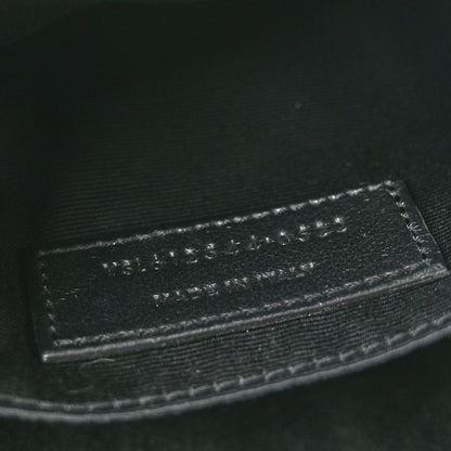 Saint Laurent Calfskin Matelasse Monogram Monochrome Lou Camera Bag Black 7 of 12
