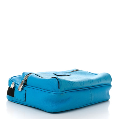 Louis Vuitton Taigarama Outdoor Messenger Blue Lagoon 4 of 10