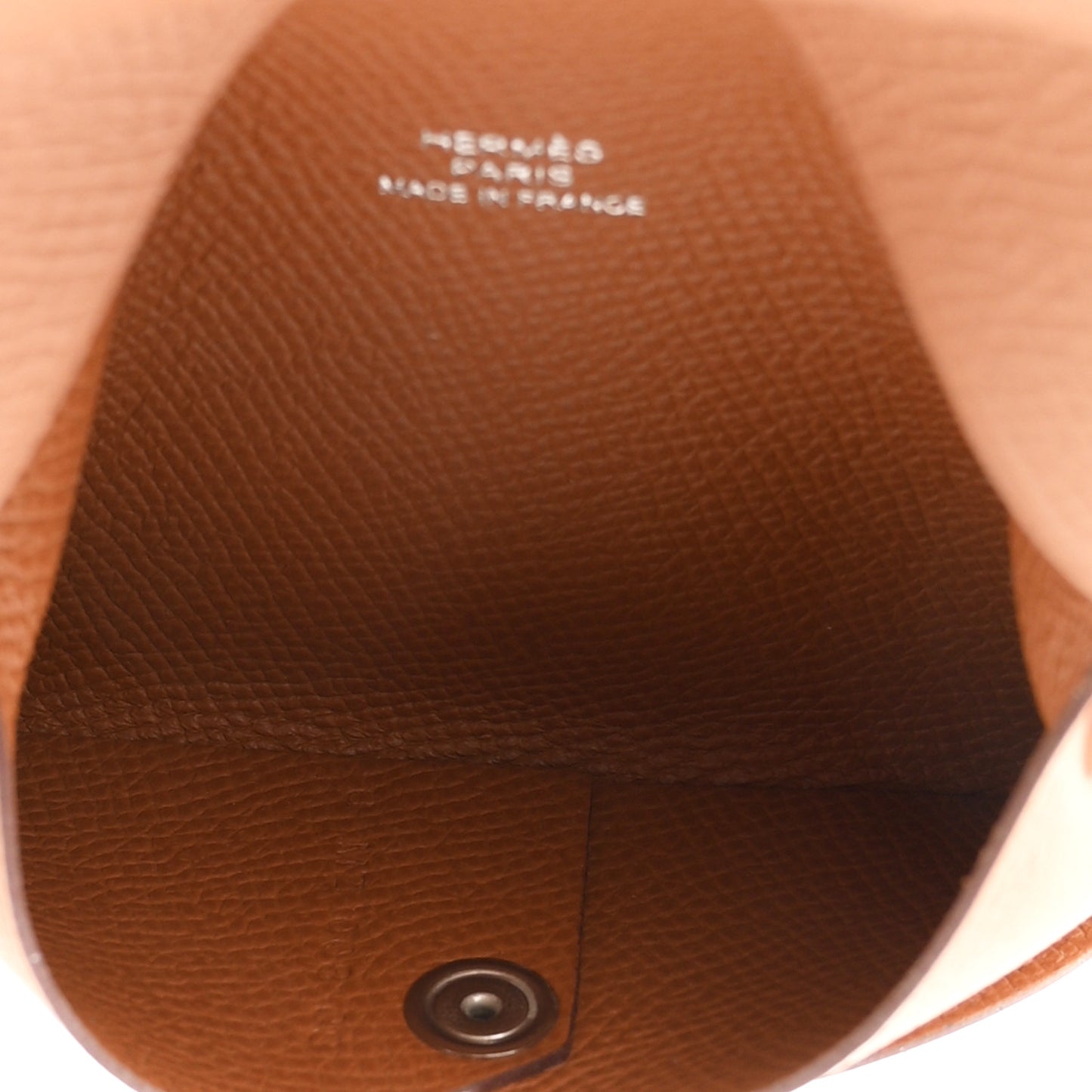 Epsom Calvi Card Case Gold