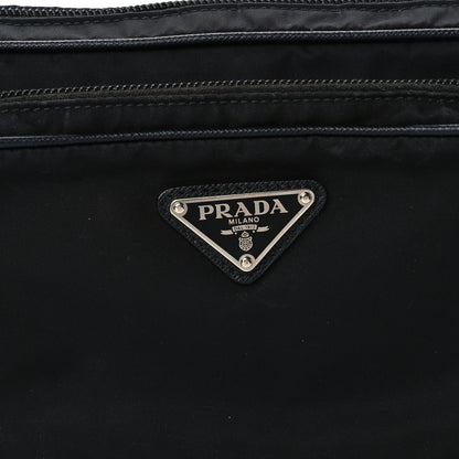 Prada Tessuto Nylon Saffiano Belt Bag Black 8 of 12