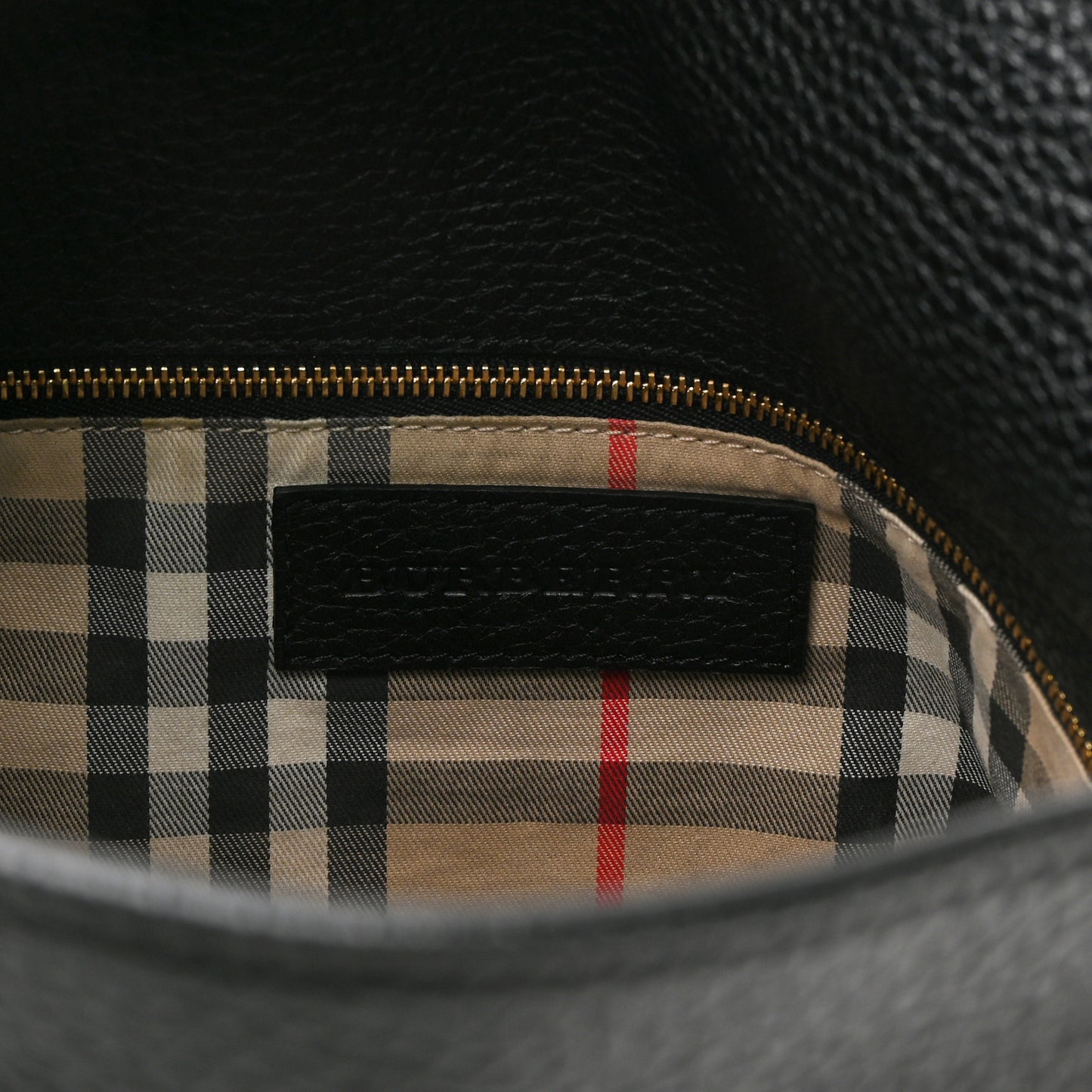 Grainy Calfskin Medium Cale Hobo Black