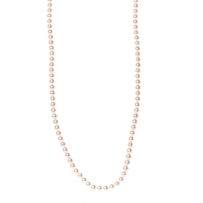Mikimoto 14K White Gold 6-6.5mm Akoya Pearl Strand Necklace 28 1 of 7