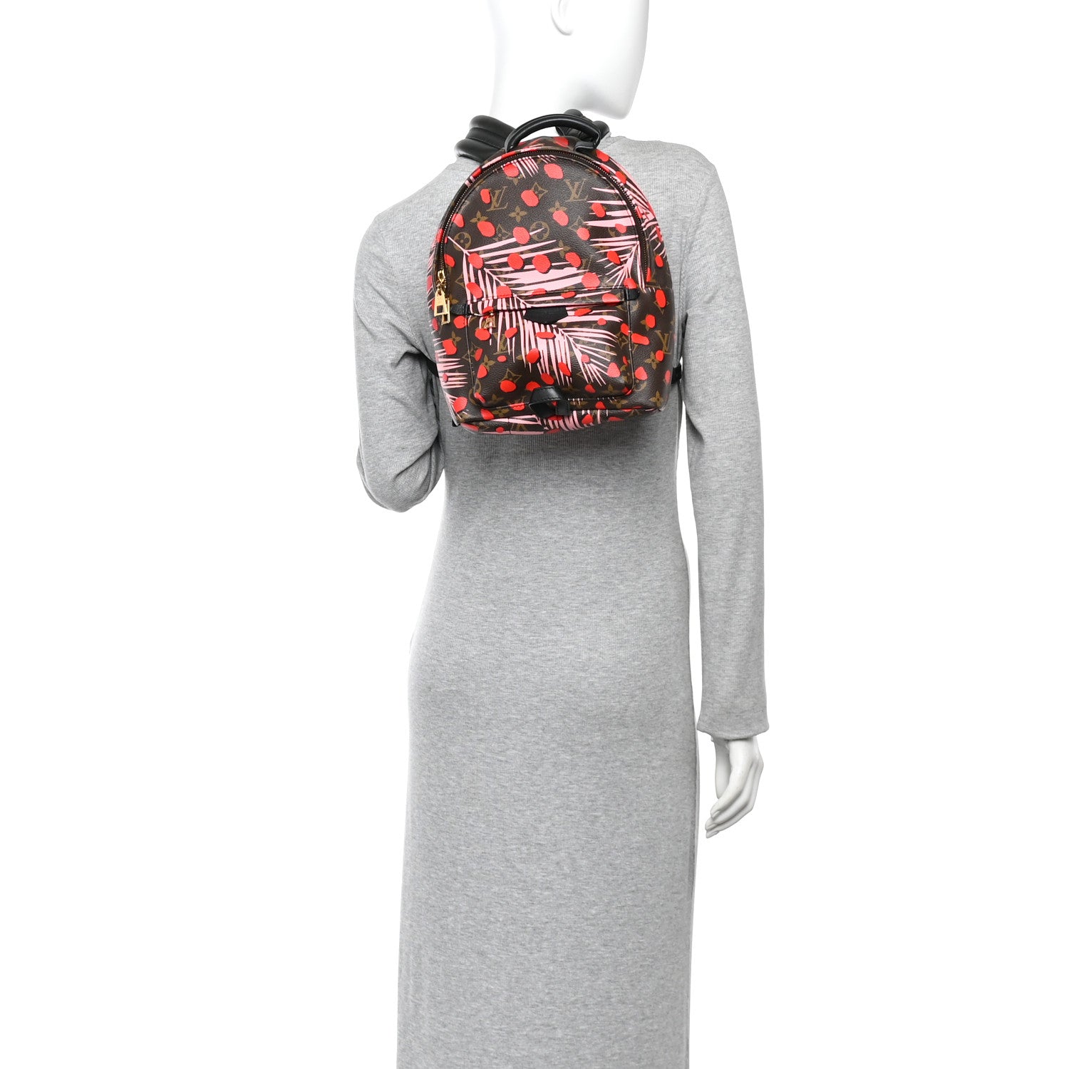 Louis Vuitton Monogram Jungle Dots Palm Springs Backpack PM  Sugar Pink Poppy 2 of 9