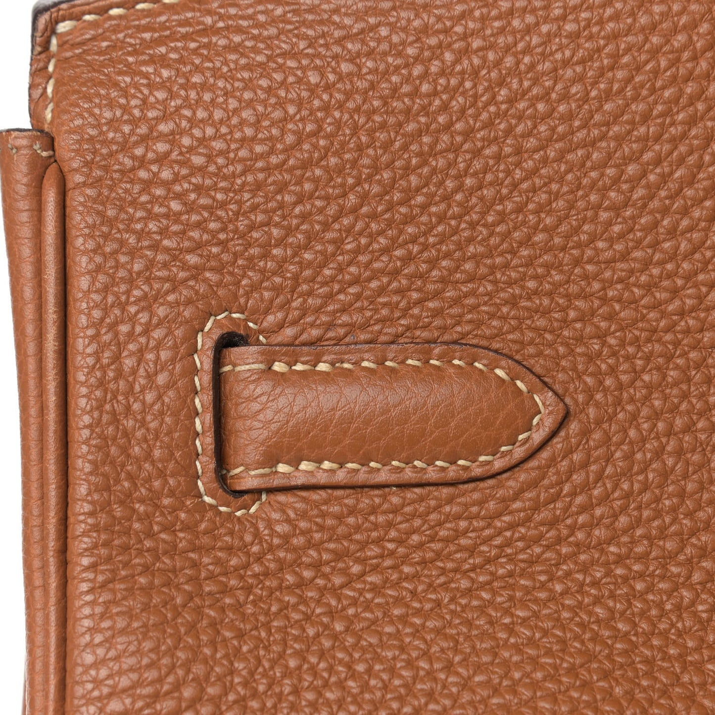 Taurillon Clemence Birkin 35 Gold