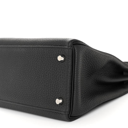 Hermes Togo Kelly Retourne 28 Black 10 of 10