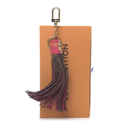 Louis Vuitton Monogram Summer Trunk Tassel Bag Charm Key Holder 4 of 4