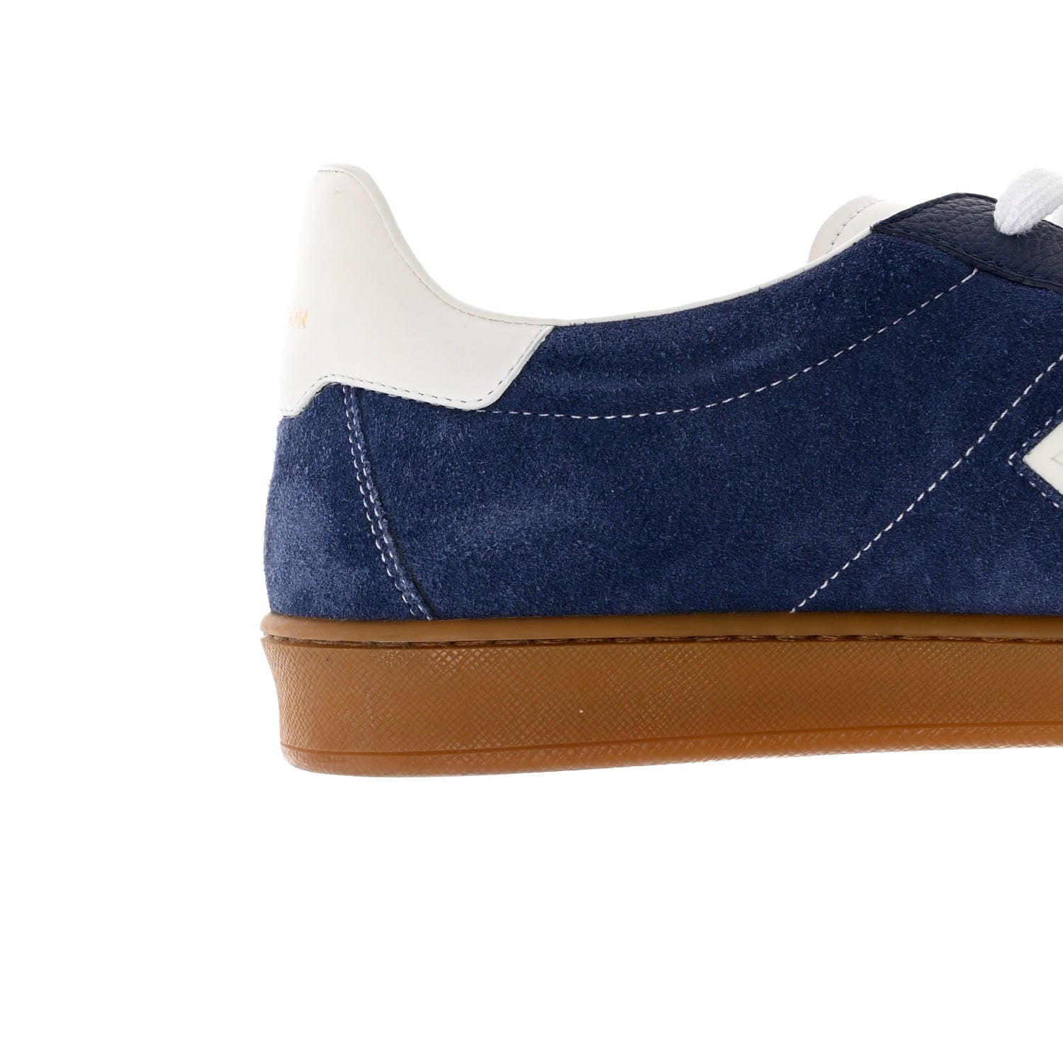 Louis Vuitton Suede Mens Sneakers 9 Blue White 10 of 11