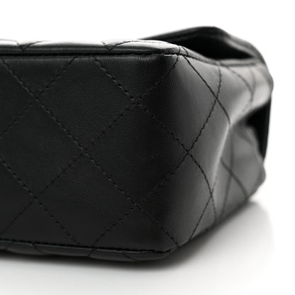 Chanel Lambskin Quilted Mini Rectangular Flap Black 10 of 12