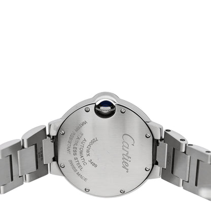 Cartier Stainless Steel 33mm Ballon Bleu De Cartier Automatic Watch 4 of 5