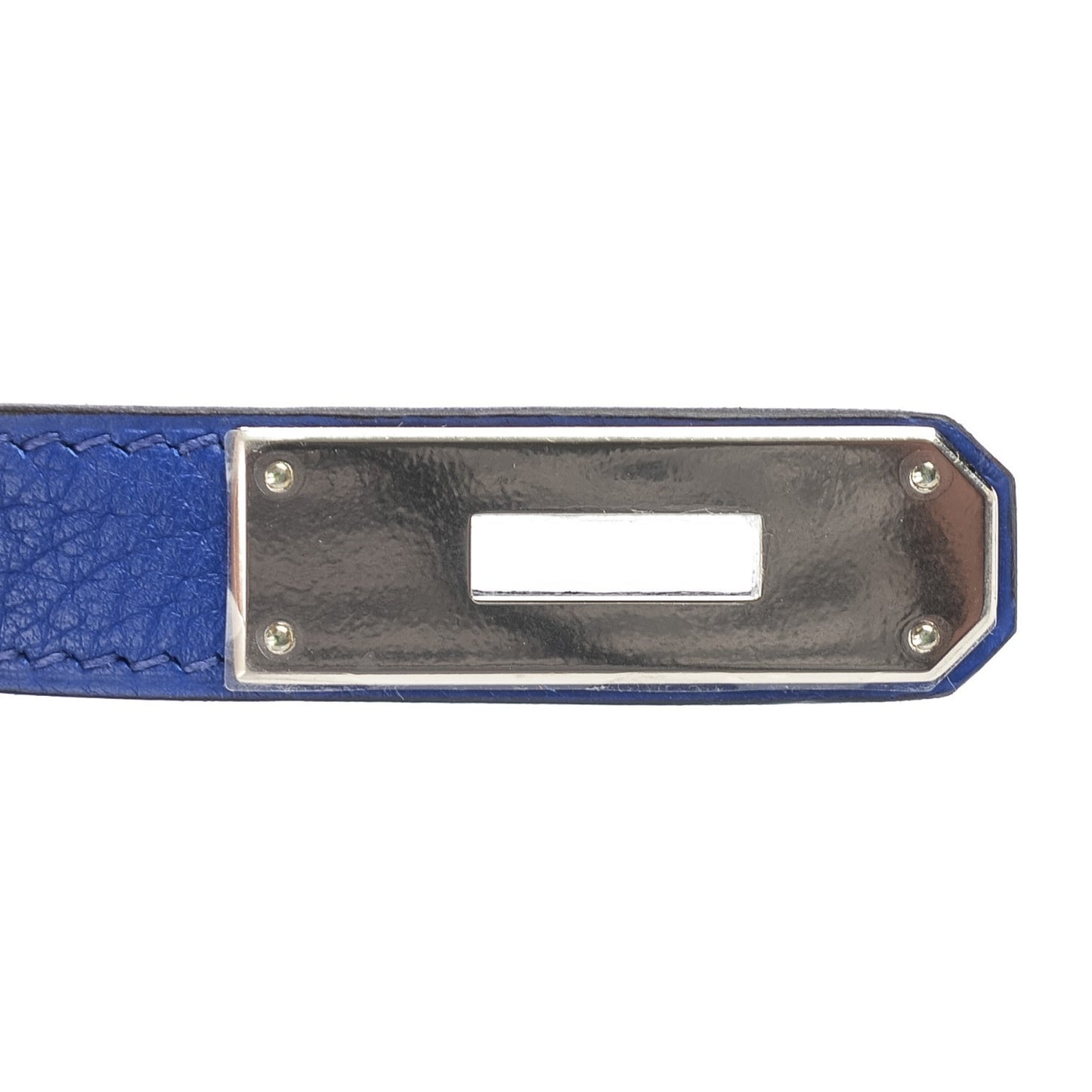 Taurillon Clemence Kelly Retourne 32 Bleu Electrique