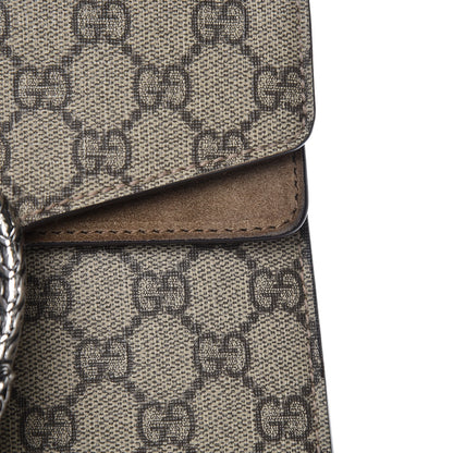 Gucci GG Supreme Monogram Mini Dionysus Shoulder Bag Taupe 13 of 13