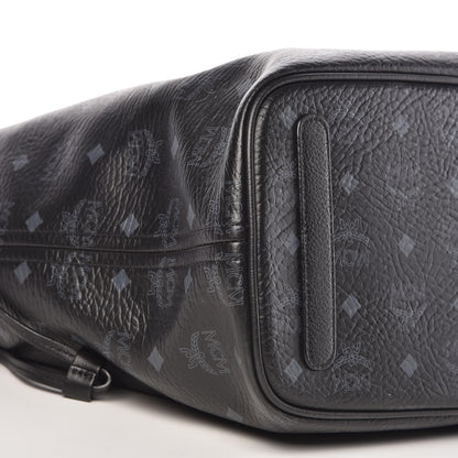 MCM Visetos Medium Liz Reversible Shopper Tote Black 13 of 21