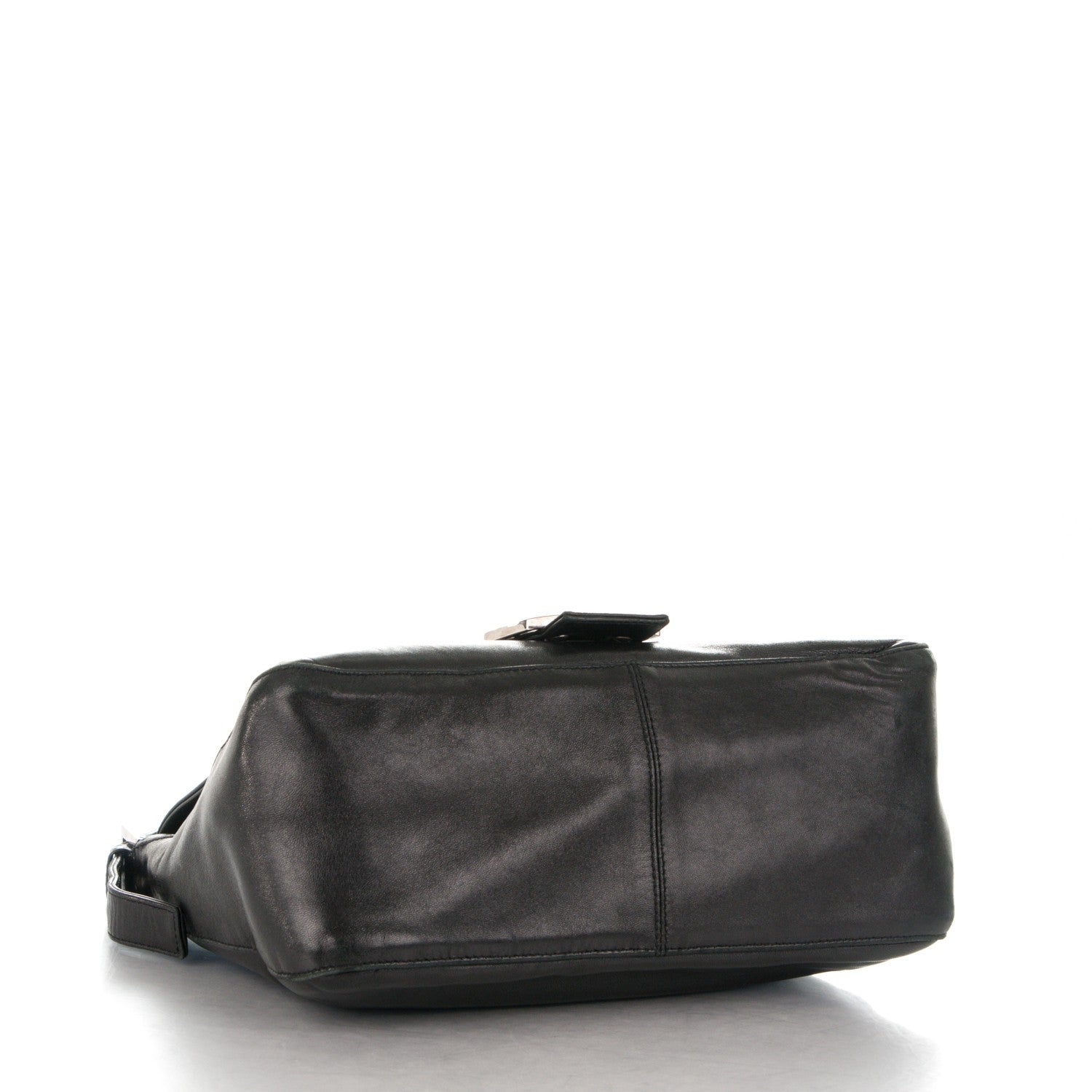 Fendi Calfskin Forever Mama Baguette Black 4 of 7