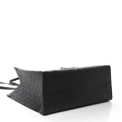 Louis Vuitton Empreinte Monogram Giant Onthego GM Black 5 of 11