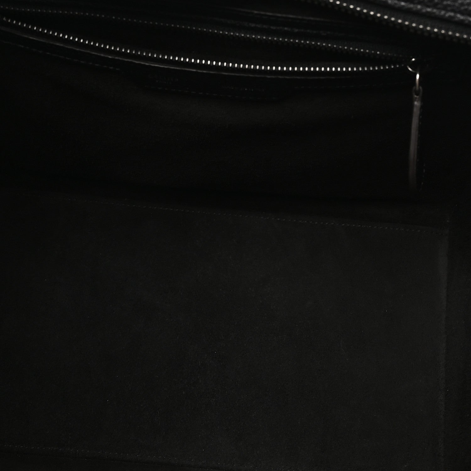 Celine Smooth Calfskin Mini Luggage Black 5 of 9