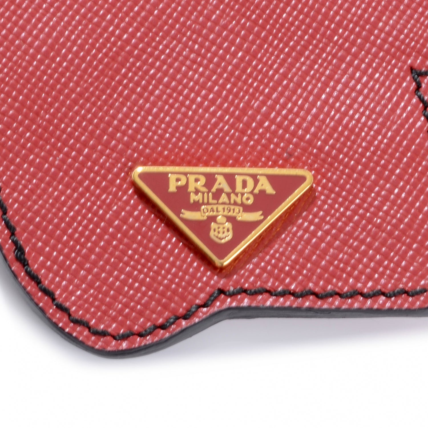 Prada Saffiano Rabbit Keychain 4 of 4