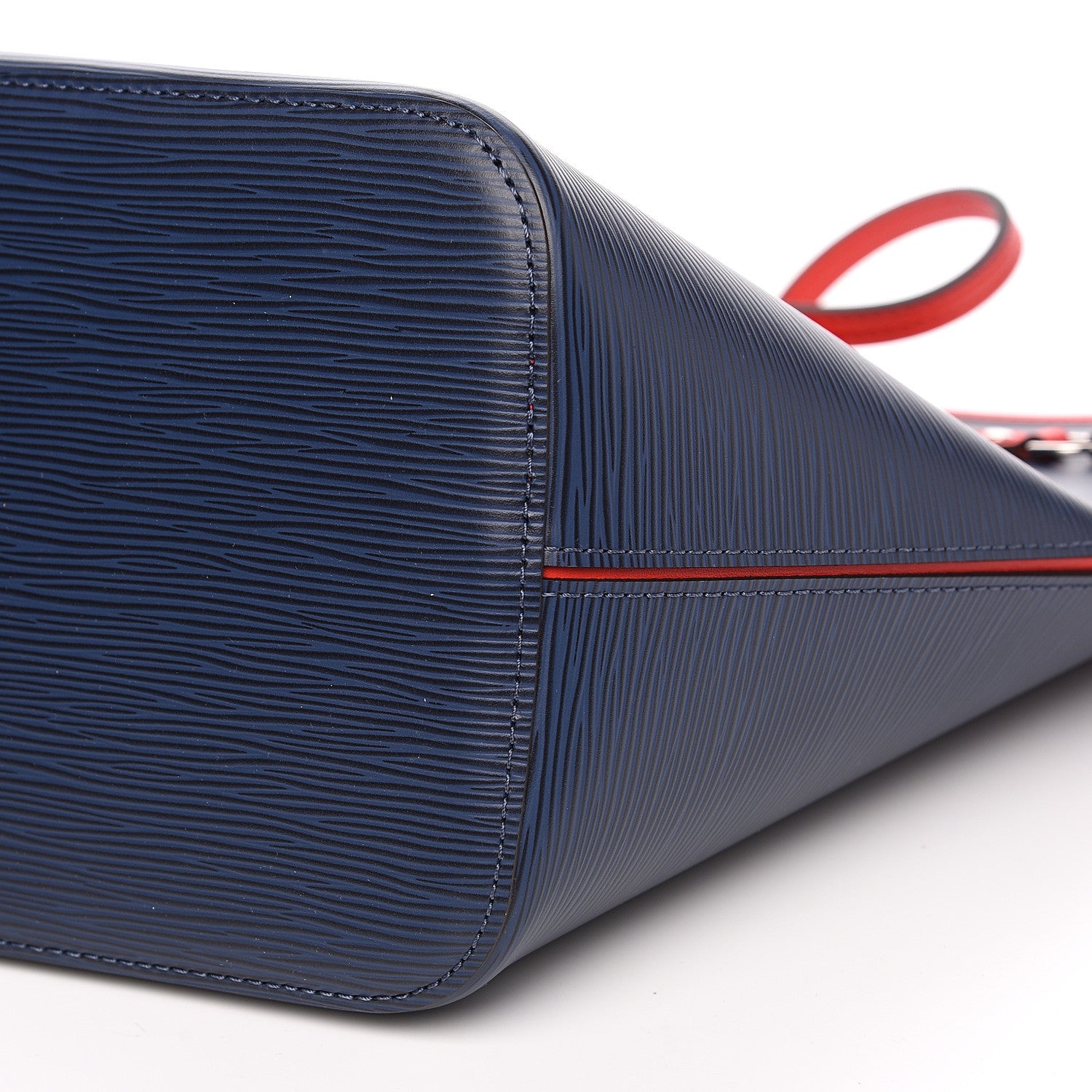Louis Vuitton Epi Neverfull MM Indigo Coquelicot 7 of 8