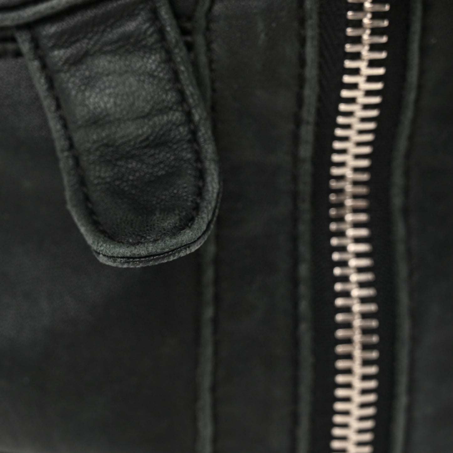 Lambskin Marti Backpack Bag Washed Black Rhodium Hardware