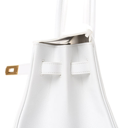 Hermes Epsom Birkin 35 White White 13 of 32
