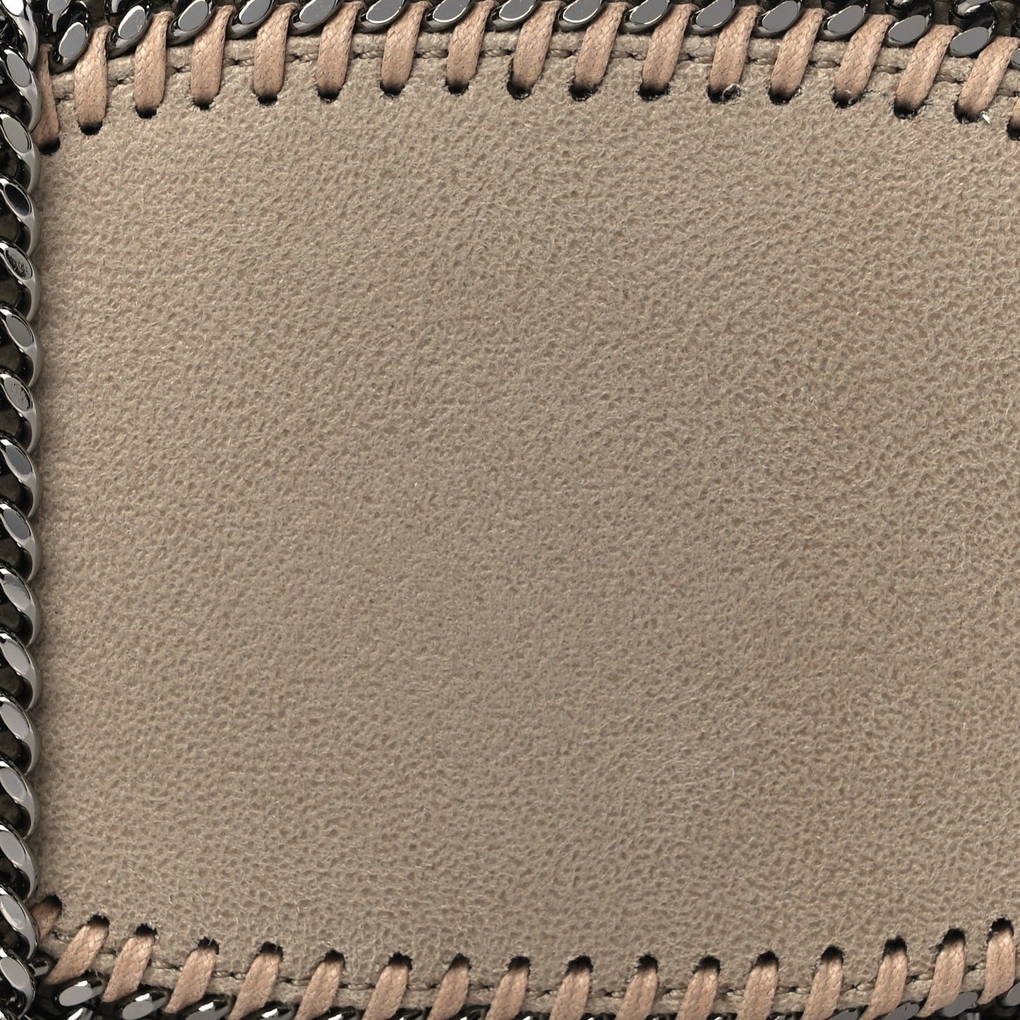 Shaggy Deer Falabella Oval Crossbody Bag Beige