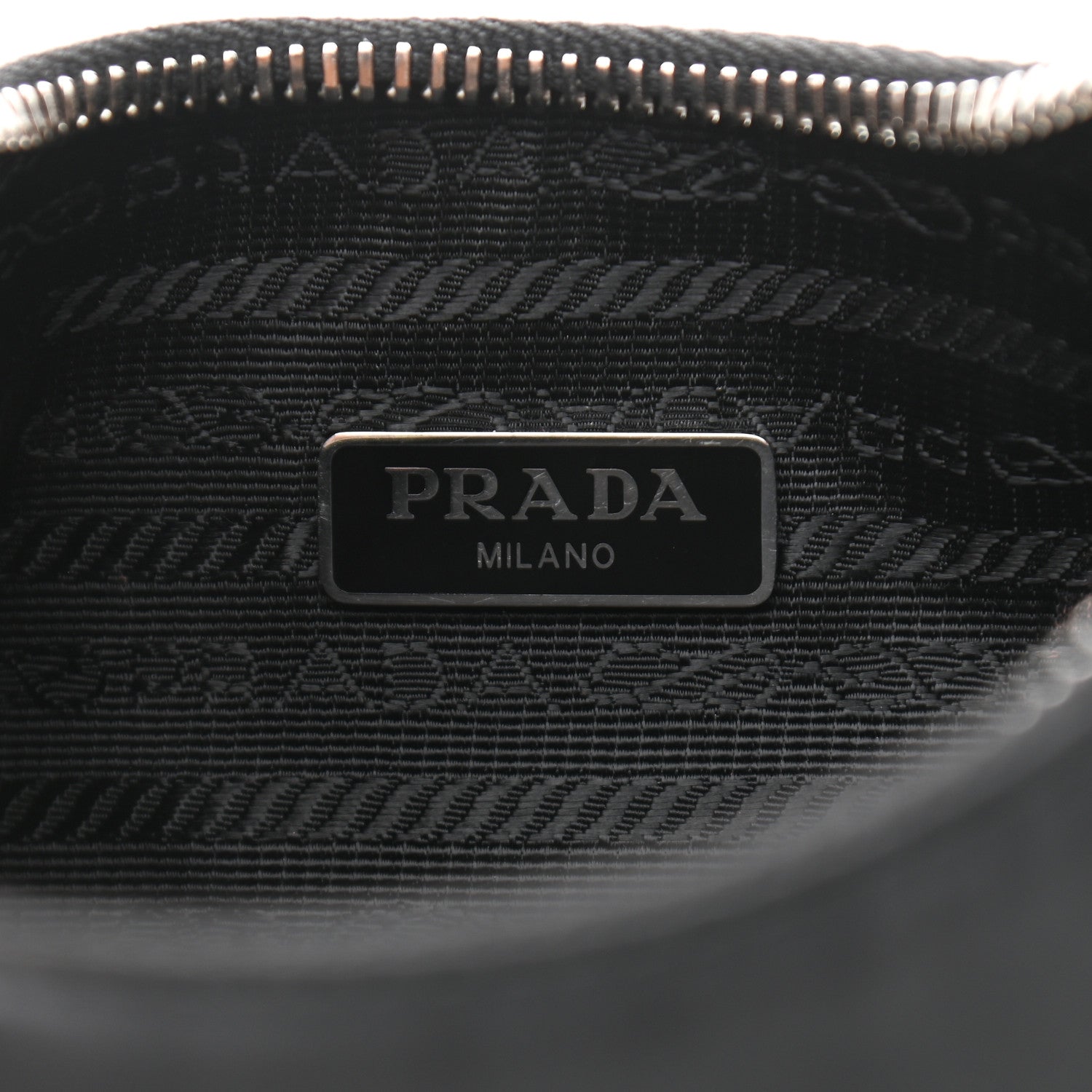 Prada Nylon Re-Edition 2005 Shoulder Bag Black 6 of 13