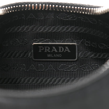 Prada Nylon Re-Edition 2005 Shoulder Bag Black 6 of 13