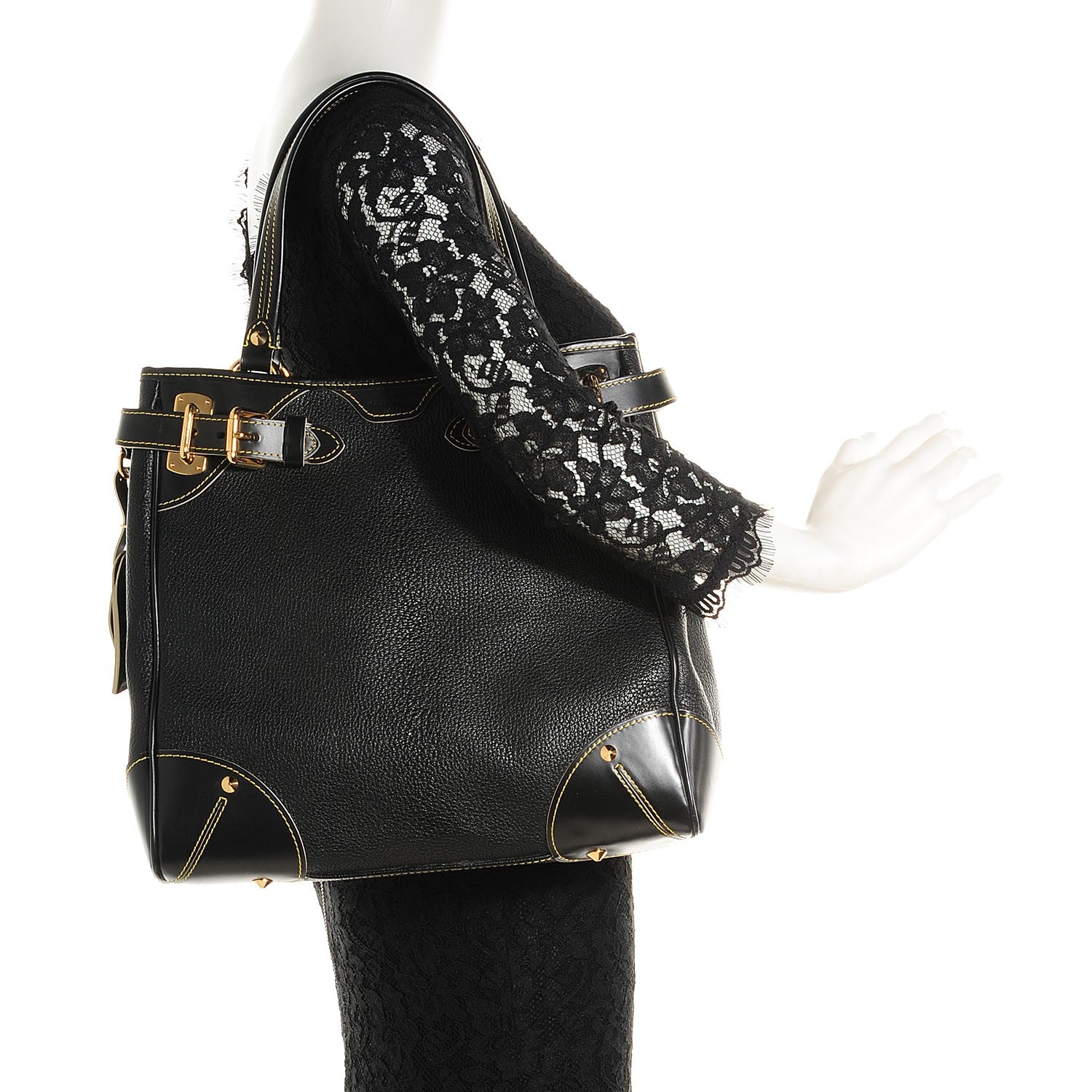 Louis Vuitton Suhali Le Majestueux Black 2 of 8