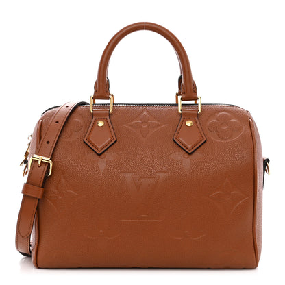 Louis Vuitton Empreinte Monogram Giant Speedy Bandouliere 25 Cognac 1 of 9