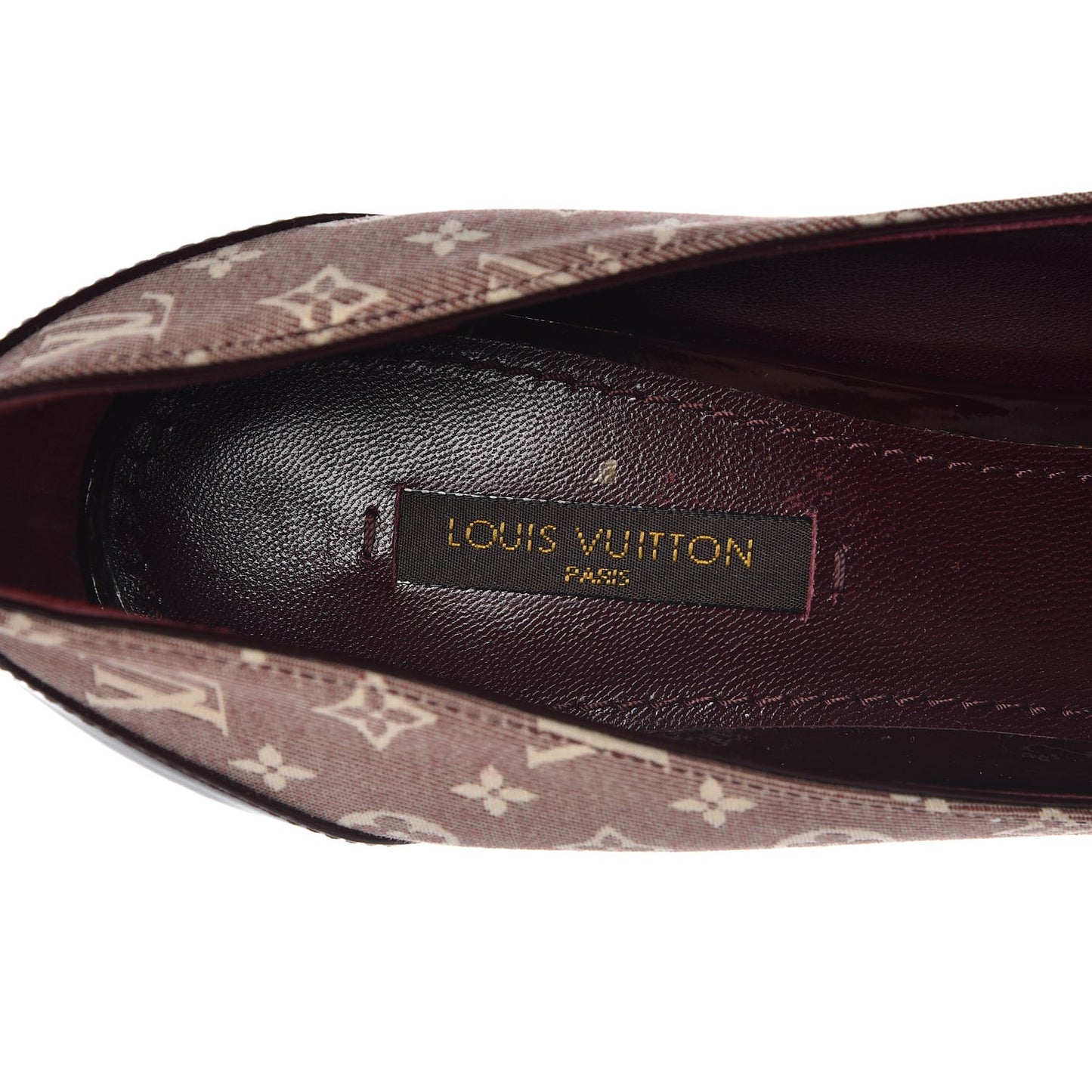 Monogram Idylle Judy Open Toe Pumps 38.5 Sepia