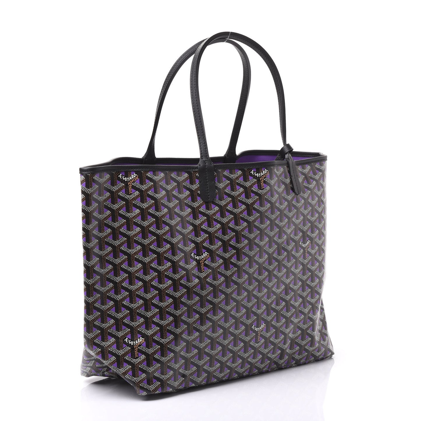 Goyardine Saint Louis Claire Voie PM Black Violet
