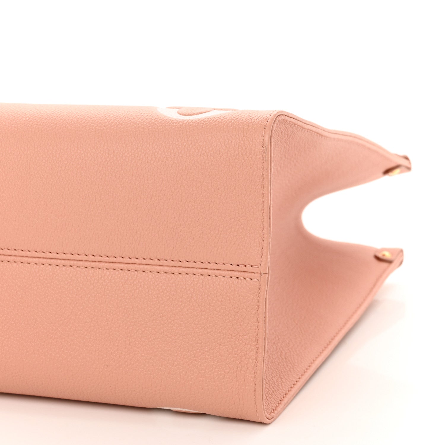 Louis Vuitton Empreinte Monogram Giant Onthego MM Rose Trianon Creme 9 of 9