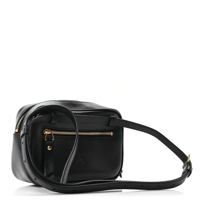 Saint Laurent Calfskin Matelasse Monogram Lou Belt Bag Black 2 of 9