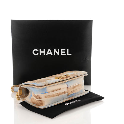 Chanel Painted Caviar Medium Boy In Cuba Flap Multicolor 4 of 7