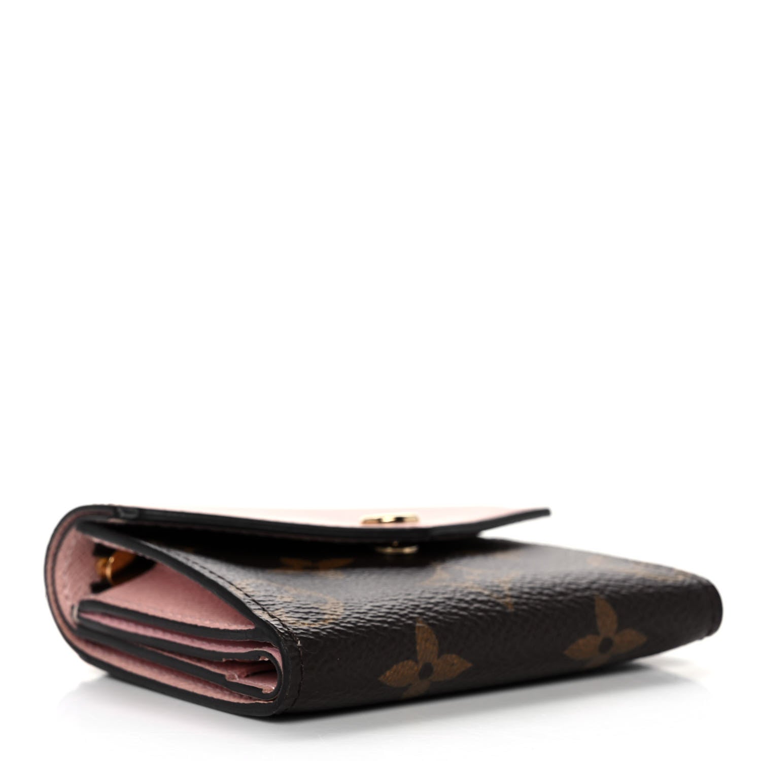 Louis Vuitton Monogram Zoe Wallet Rose Ballerine 4 of 13