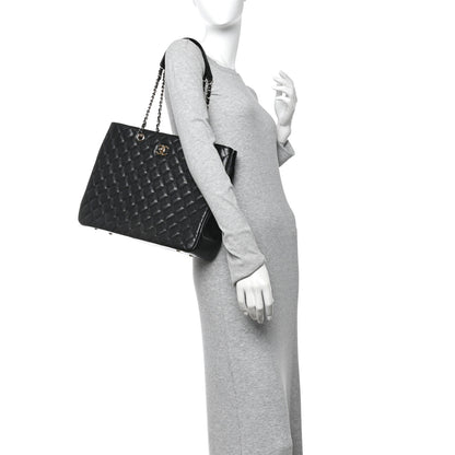 Chanel Caviar Quilted Large Shopping Tote Black 2 of 11