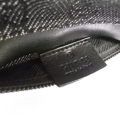 Gucci Monogram Belt Bag Black Denim 9 of 11