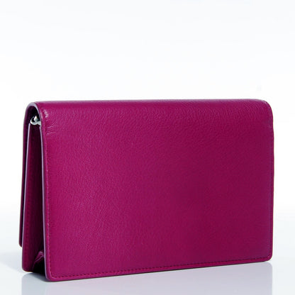 Givenchy Sugar Goatskin Pandora Chain Wallet Orchid Purple 3 of 7