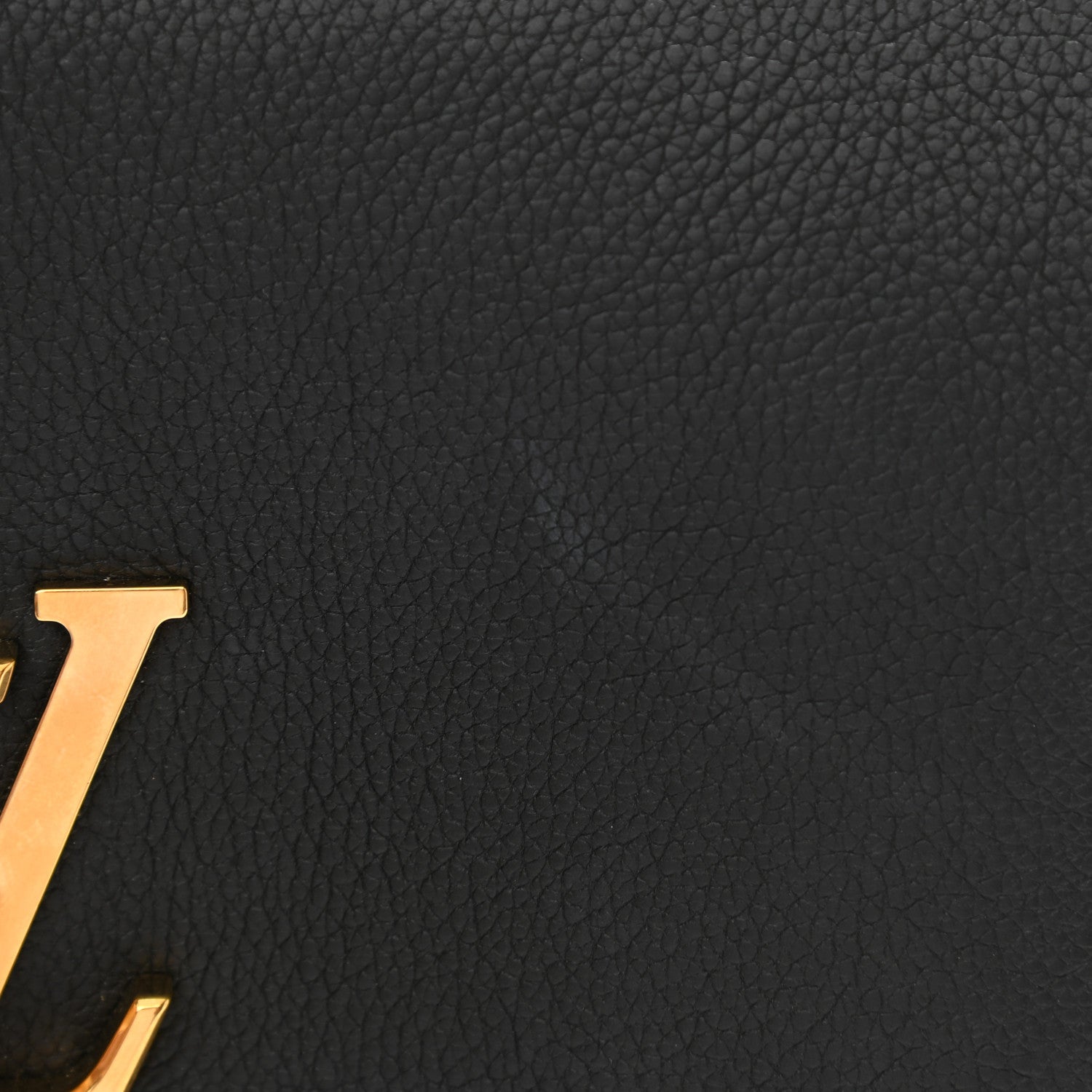 Louis Vuitton Grained Calfskin Lockme Chain Bag PM Black 8 of 9