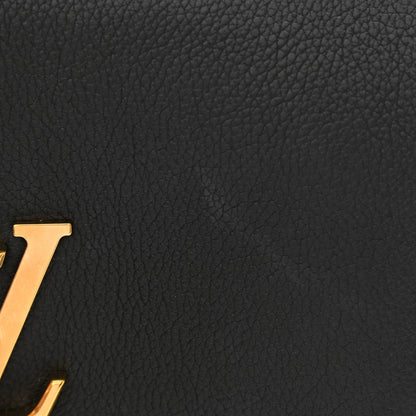 Louis Vuitton Grained Calfskin Lockme Chain Bag PM Black 8 of 9