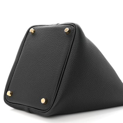 Hermes Taurillon Clemence Picotin Lock 18 PM Black 10 of 10