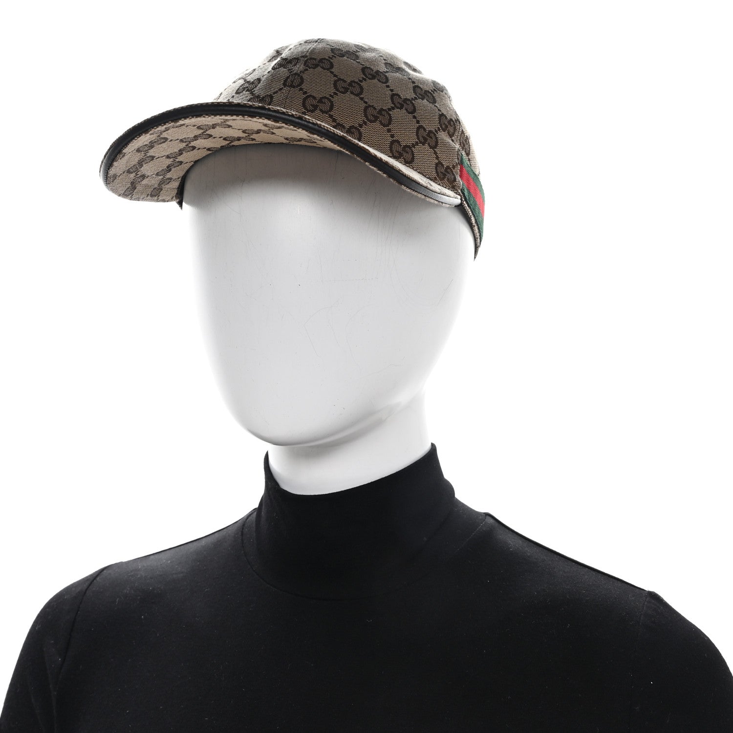 Gucci Monogram Web Baseball Hat M Beige Cocoa 2 of 9