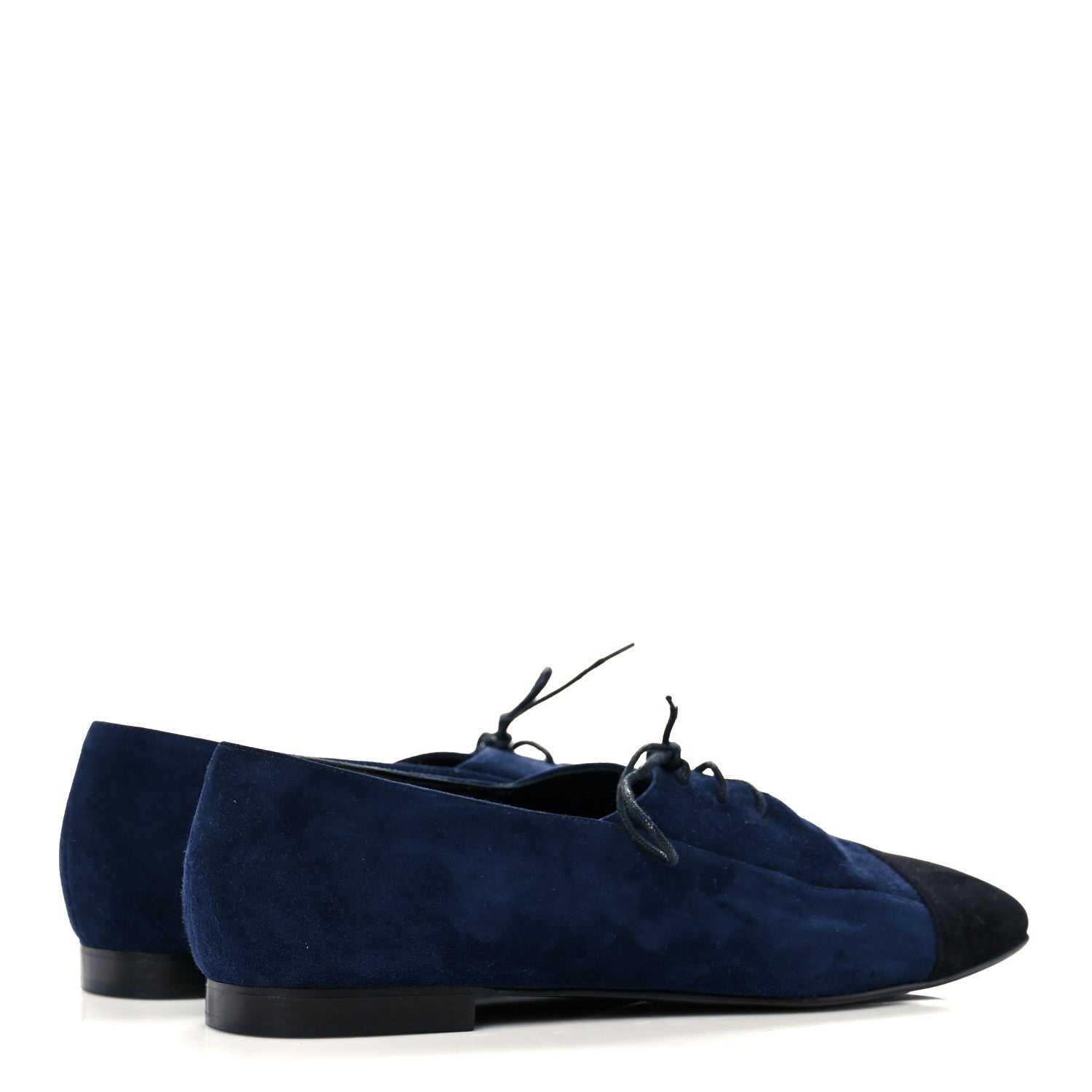 Hermes Suede Cap Toe Lace Up Oxfords 39.5 4 of 8