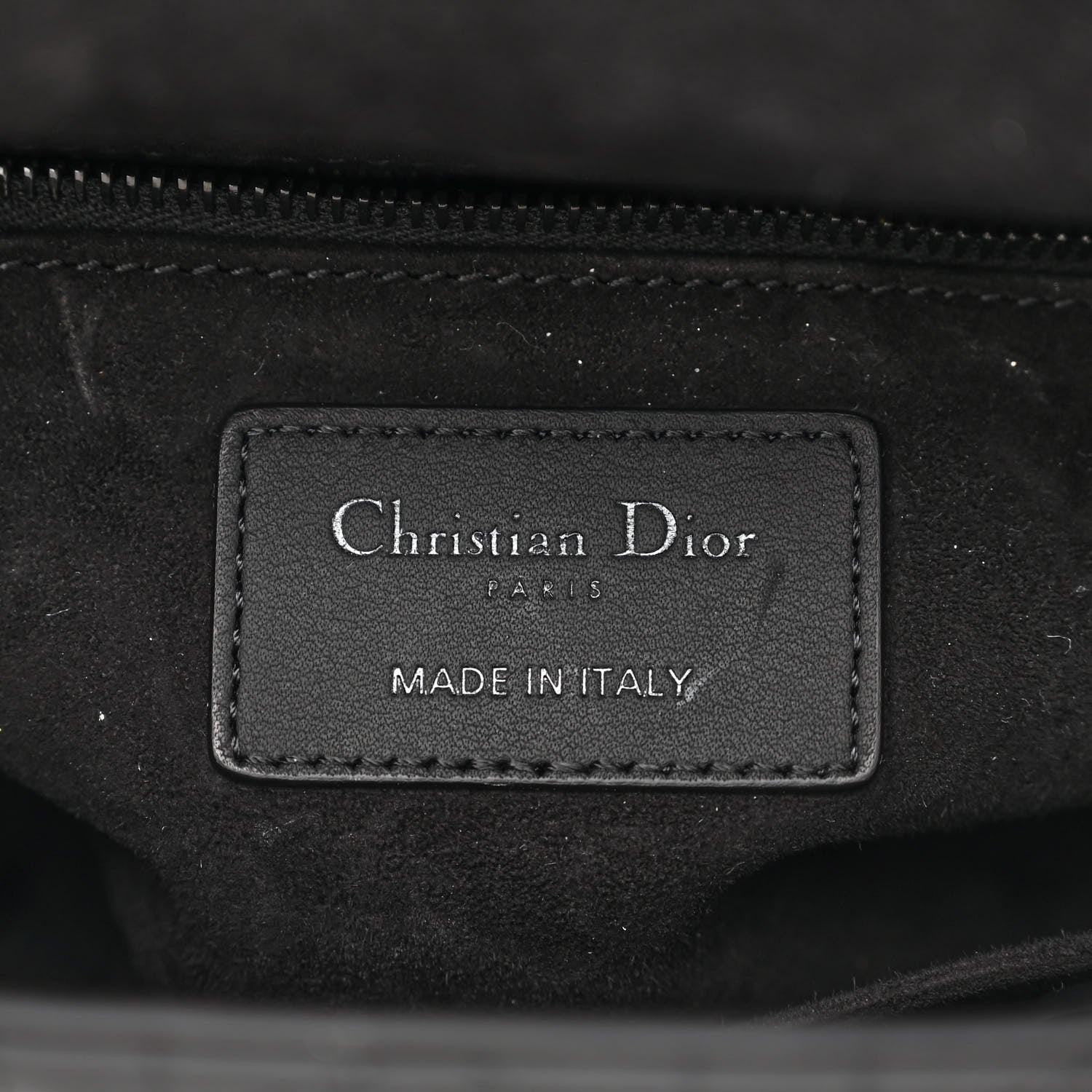 Christian Dior Ultra Matte Calfskin Cannage Small My ABCDior Lady Dior Black 6 of 12