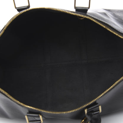 Louis Vuitton Epi Keepall 45 Black 4 of 16