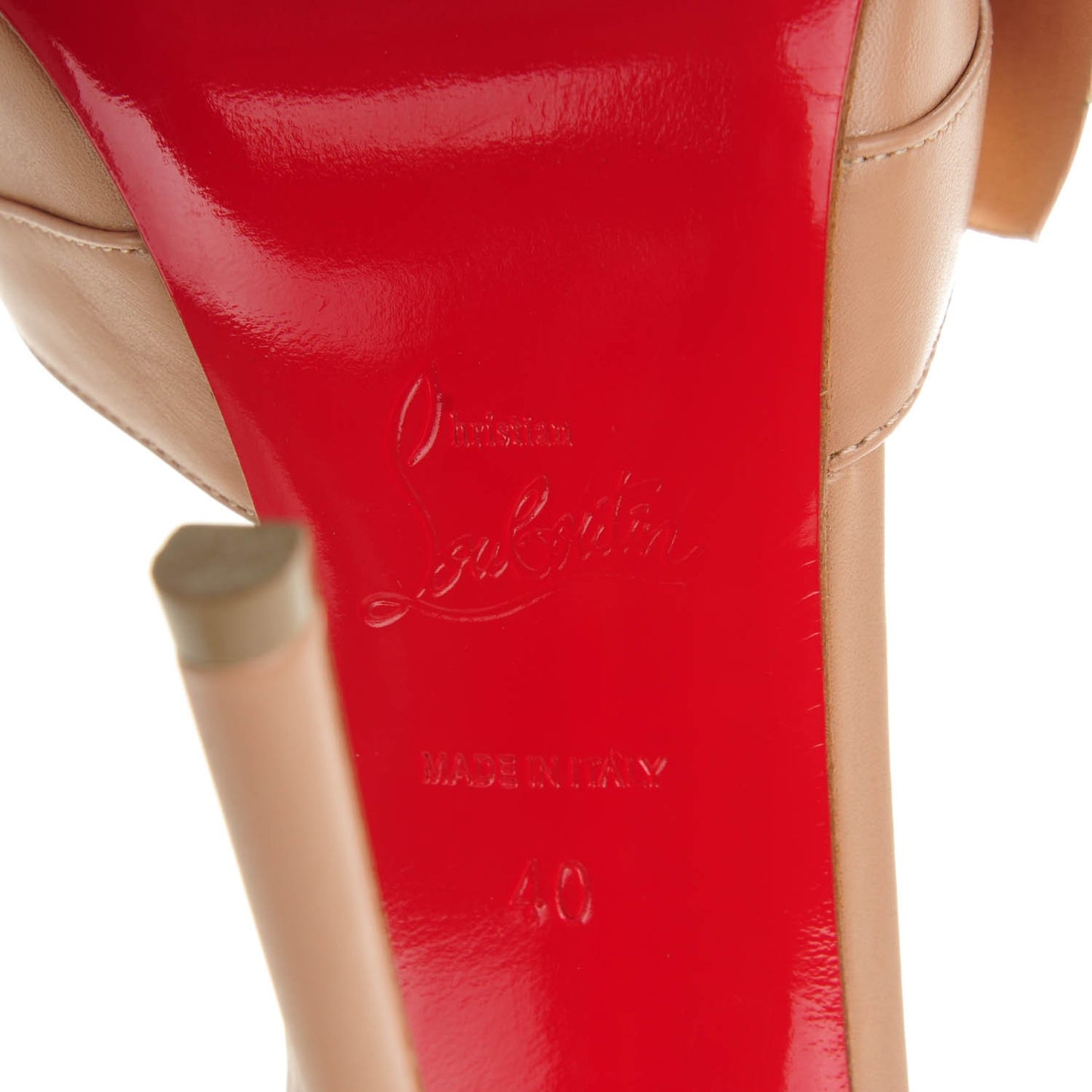 Shiny Calf Bow Fetish 120 Pumps 40 Nude Gold
