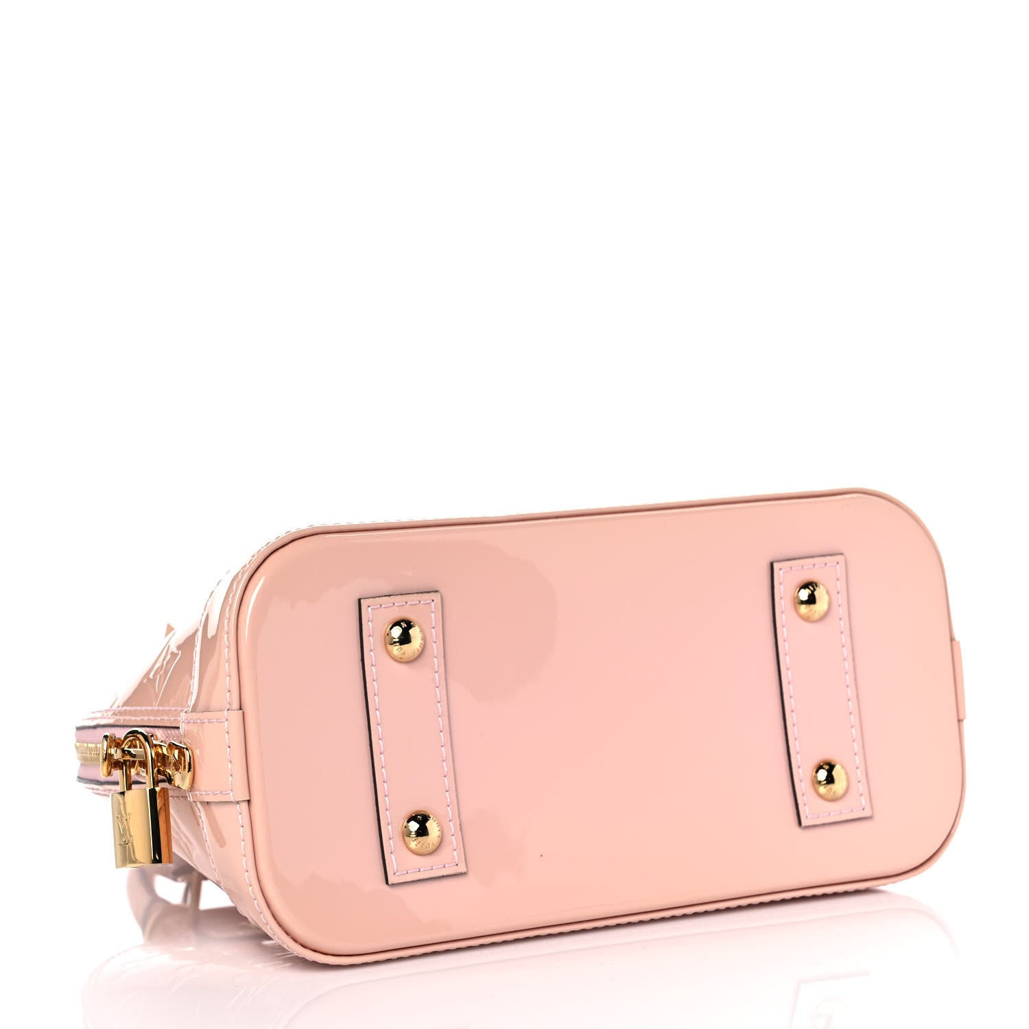 Louis Vuitton Vernis Alma BB Rose Ballerine 4 of 8